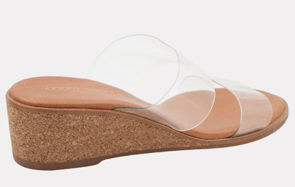 Andre Assous | Andre Assous | Low Clear Wedge | Cloister Collection | SHOES