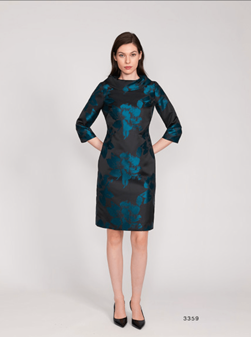 Bigio Collection | Bigio Collectio | Jacquard Dress | Cloister Collection | COCKTAIL