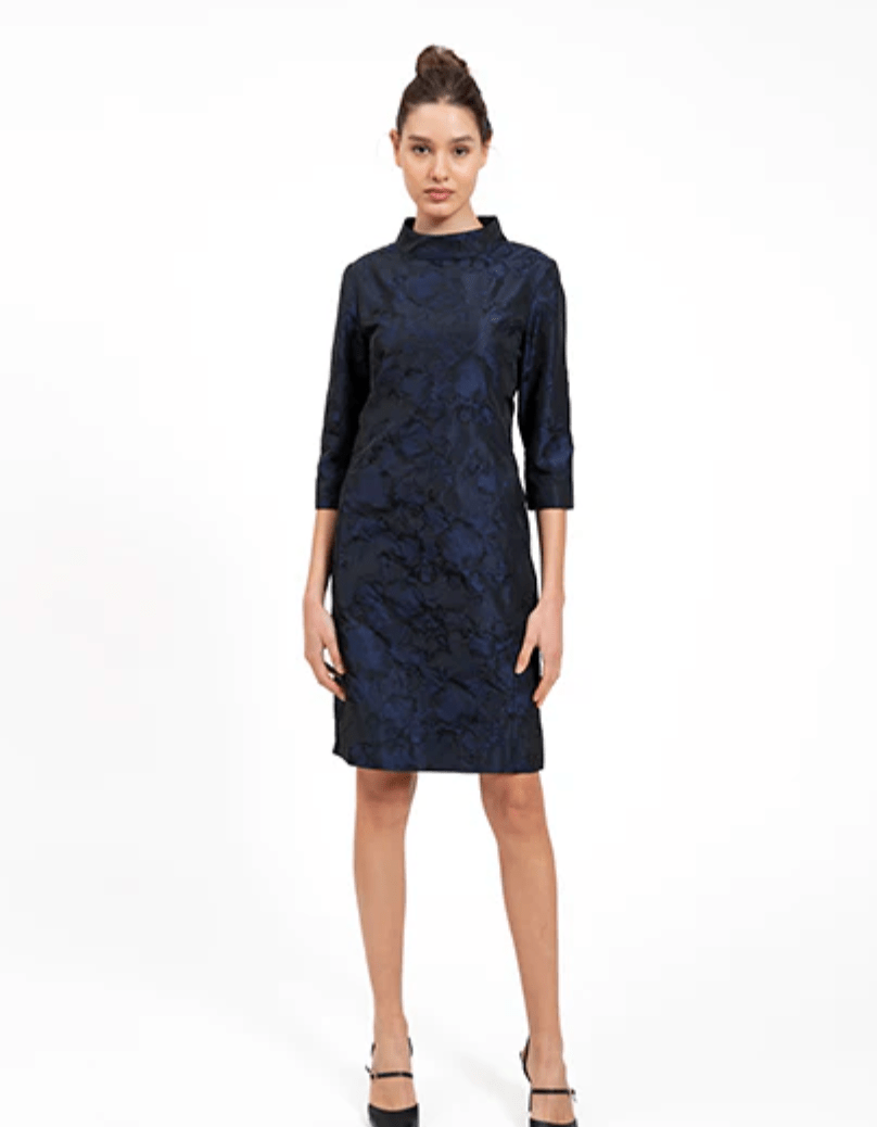 Bigio Collection | Bigio Collection | Jacquard Dress | Cloister Collection | COCKTAIL