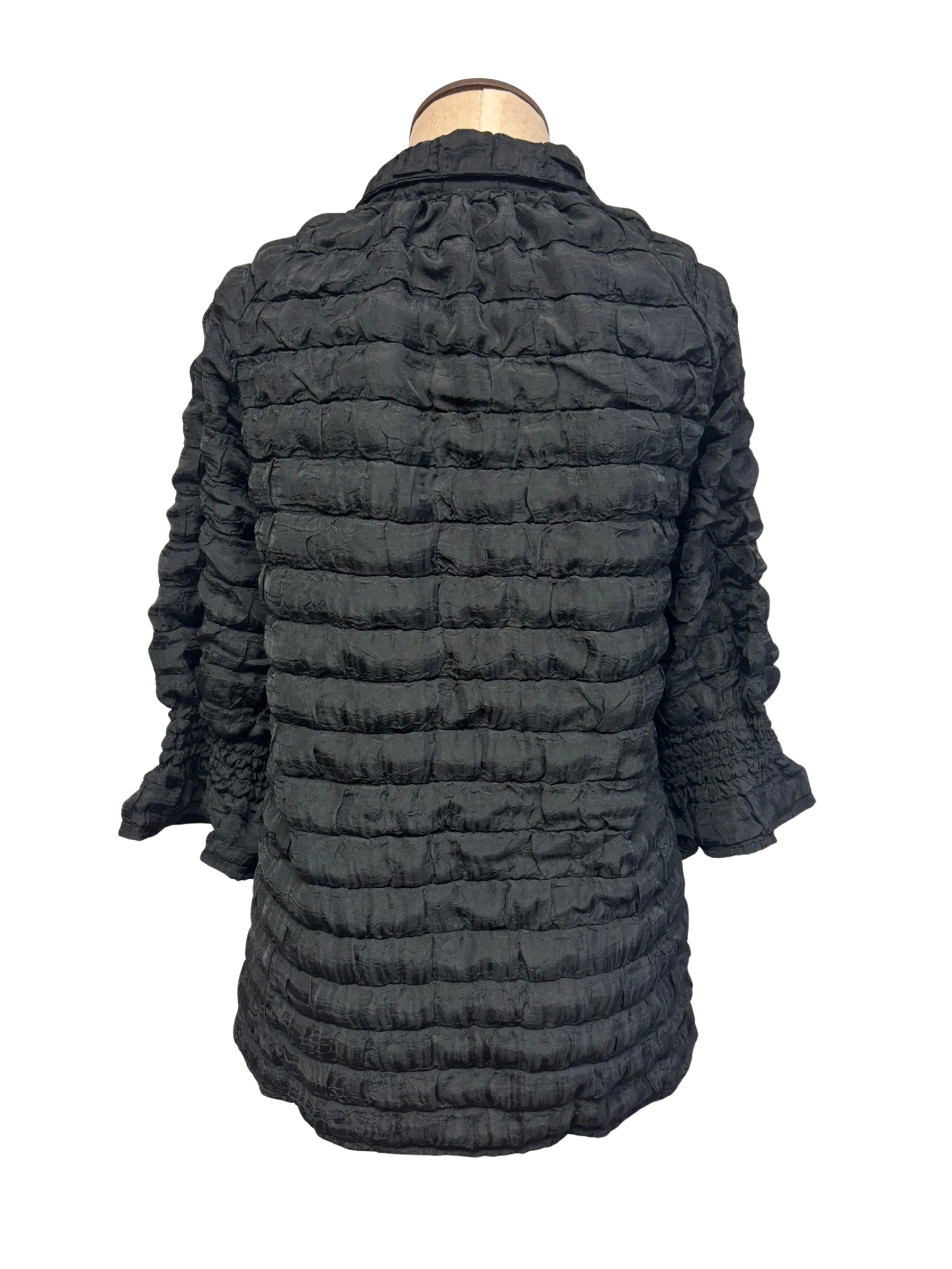 Boho Chic | Textured Button Front Top