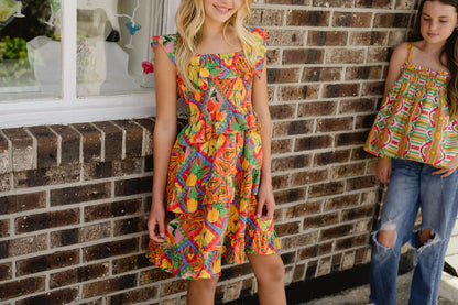 Briton Court | Girls Remi Smocked Girls Dress