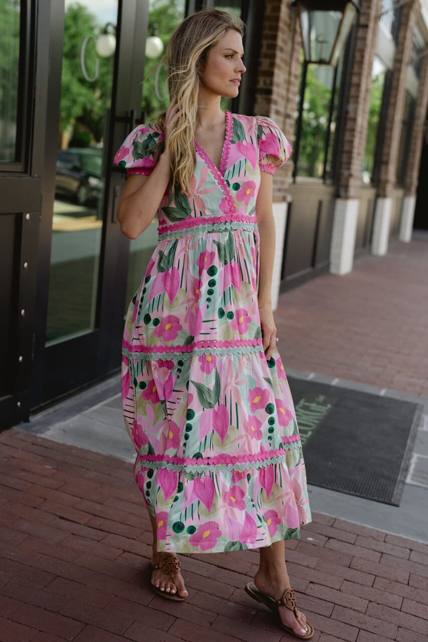 Briton Court | Gigi Midi- Frosted Pink
