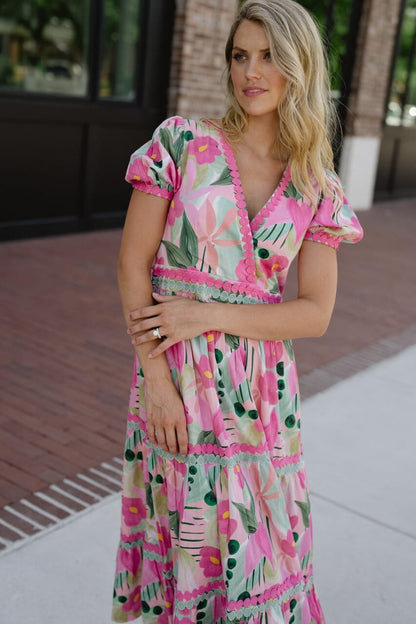 Briton Court | Gigi Midi- Frosted Pink