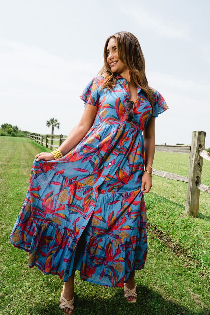 Briton Court | Frenchi Maxi Dress