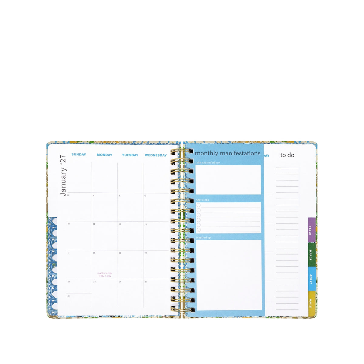 12 Month Large Planner, Sympeony