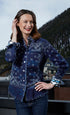 Dizzy Lizzie | Cape Cod Indigo Bandana Print | Cloister Collection | TOPS