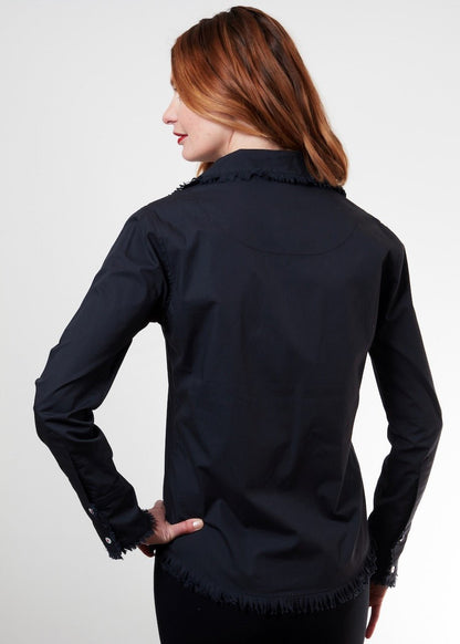 Dizzy Lizzie | Cape Cod Shirt Black | Cloister Collection | SHIRT