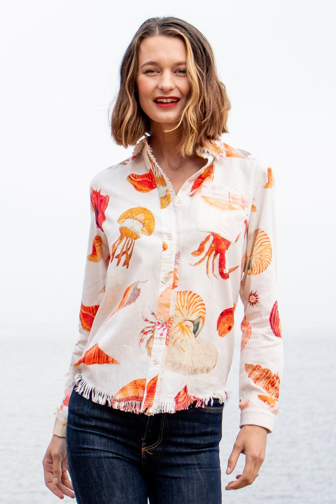 Dizzy Lizzie | Cape Cod Shirt Sea Life | Cloister Collection | SHIRTS