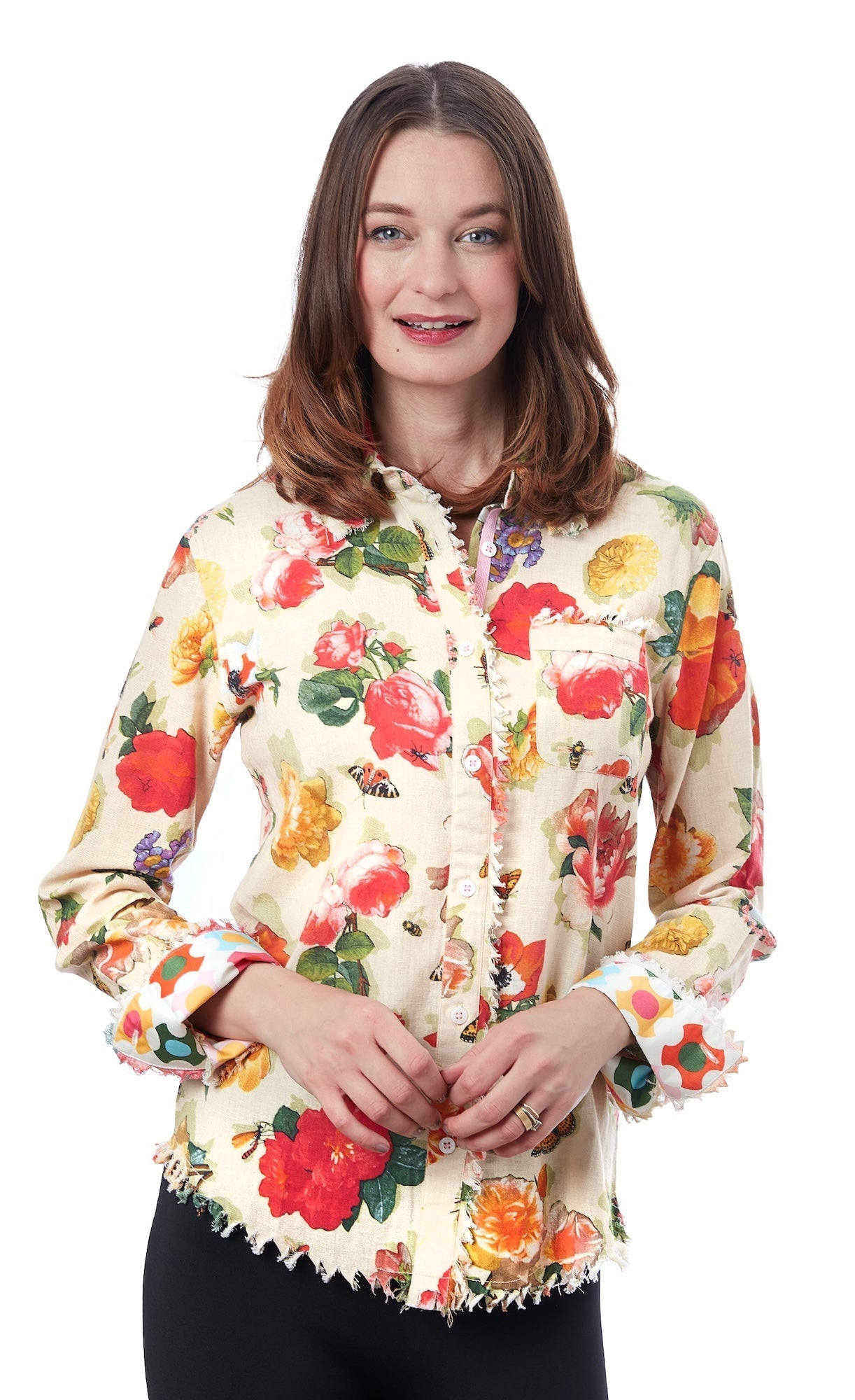 Dizzy - Lizzie | Cape Cod Tunic Botanical Print | Cloister Collection | TUNIC