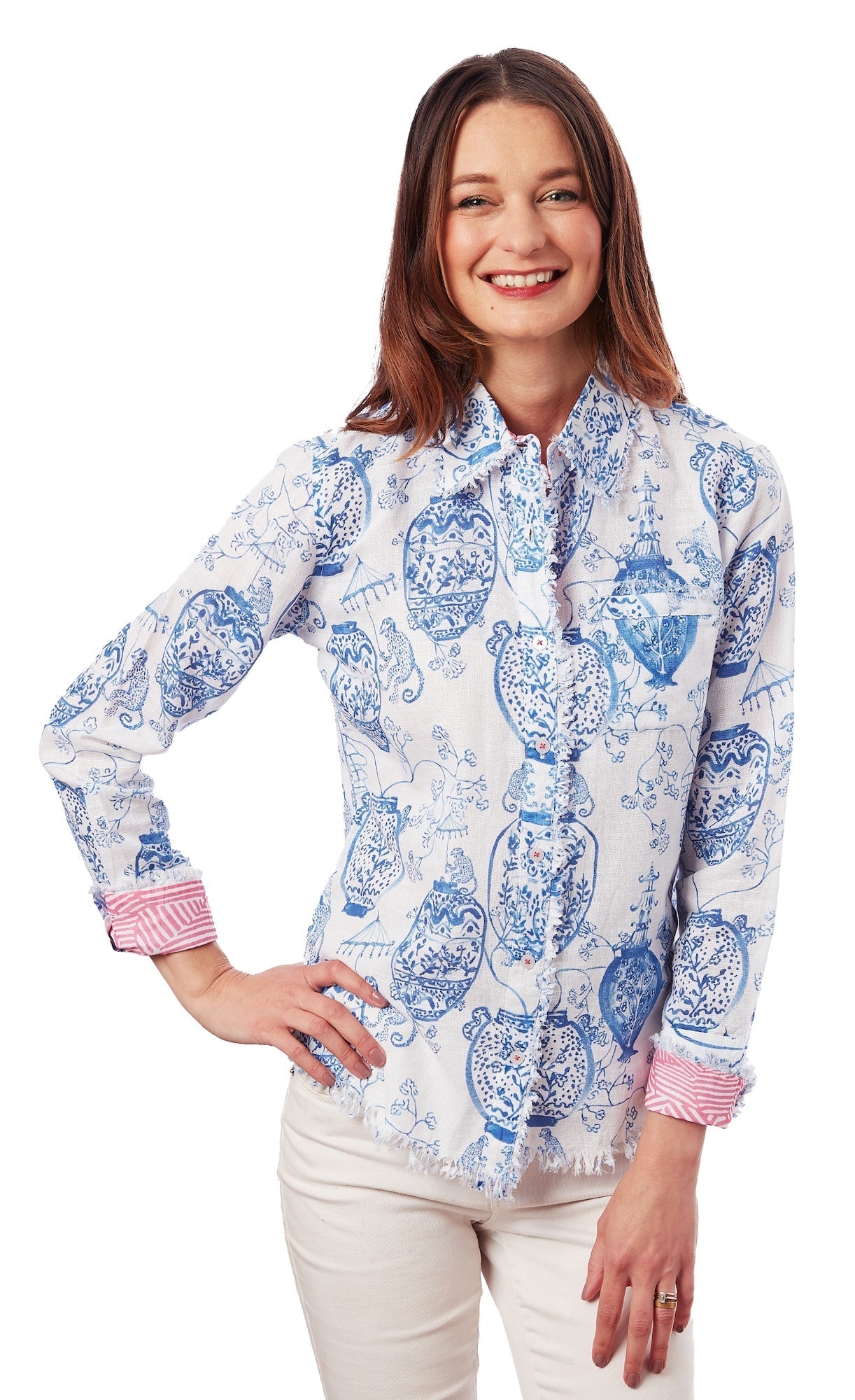 Dizzy - Lizzie | Cape Cod Tunic Choinserie Print | Cloister Collection | Tunic