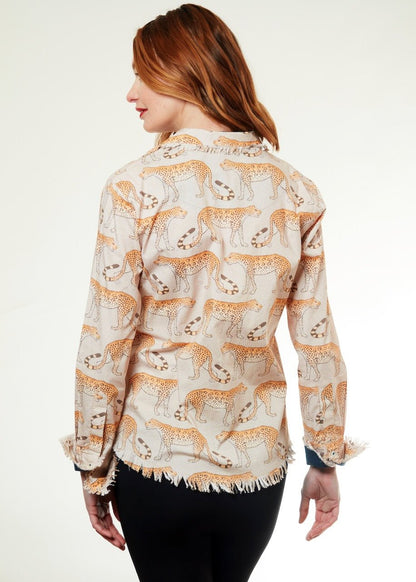 Dizzy Lizzie | Cape Cod Tunic Leopards | Cloister Collection | TUNIC