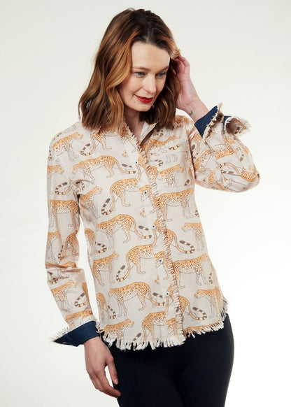 Dizzy Lizzie | Cape Cod Tunic Leopards | Cloister Collection | TUNIC