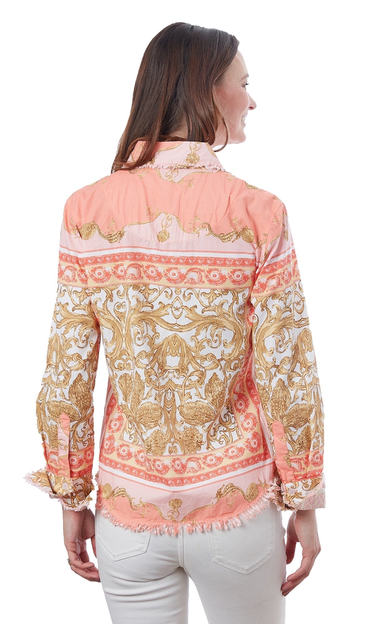 Dizzy - Lizzie | Cape Cod Tunic Scroll Print | Cloister Collection | Tunic