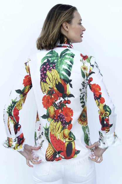 Dizzy Lizzie | Cape Cod Tunic Sunflower Print | Cloister Collection | TUNIC