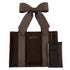 casemate Jelly Tote Bag espresso polka dot bow