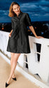 Dizzy Lizzie | Chatham Black Silk | Cloister Collection | DRESSES