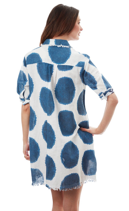 Dizzy - Lizzie | Chatham Dress Big Navy Dot | Cloister Collection | Dress