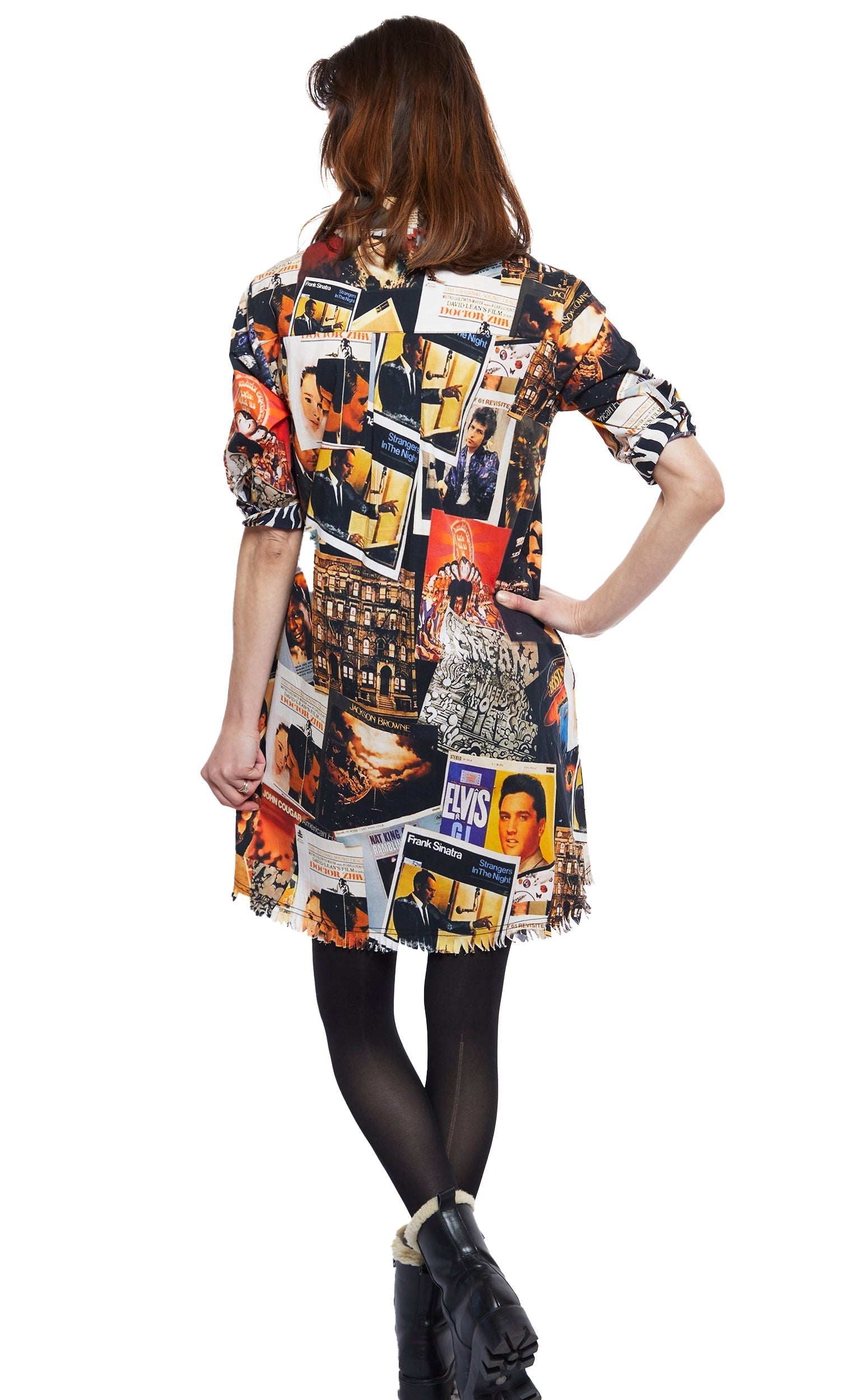 Dizzy Lizzie | Chatham Dress Rock And Roll Print | Cloister Collection | DRESSES