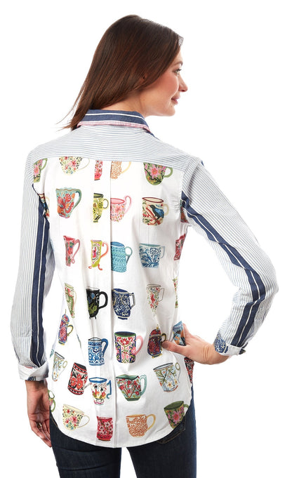 Dizzy - Lizzie | Chesapeake Top with Cups on the Back | Cloister Collection | Tops