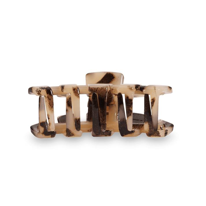 Teleties | Classic Tortoise Small Claw Hair Clip