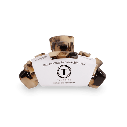 Teleties | Classic Tortoise Small Claw Hair Clip