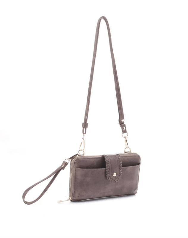 Mimi Wholesale | Cloister Collection | Abby Smartphone Crossbody - coffee | Cloister Collection | HANDBAGS