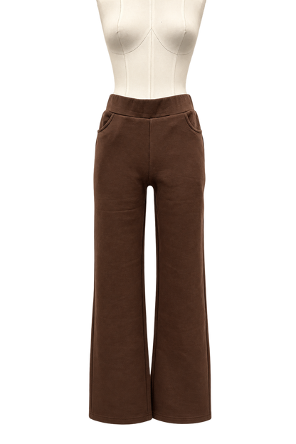 chocolate brown comfy pant