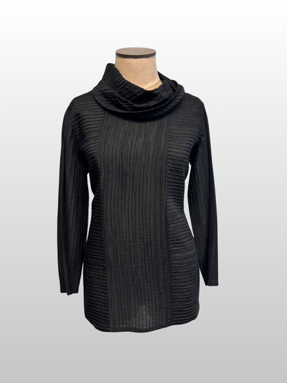 Too Fan | Cowl Neck Top