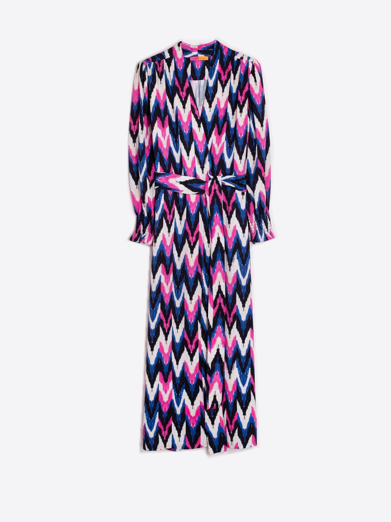 Vilagallo | Ikat Chevron Dress