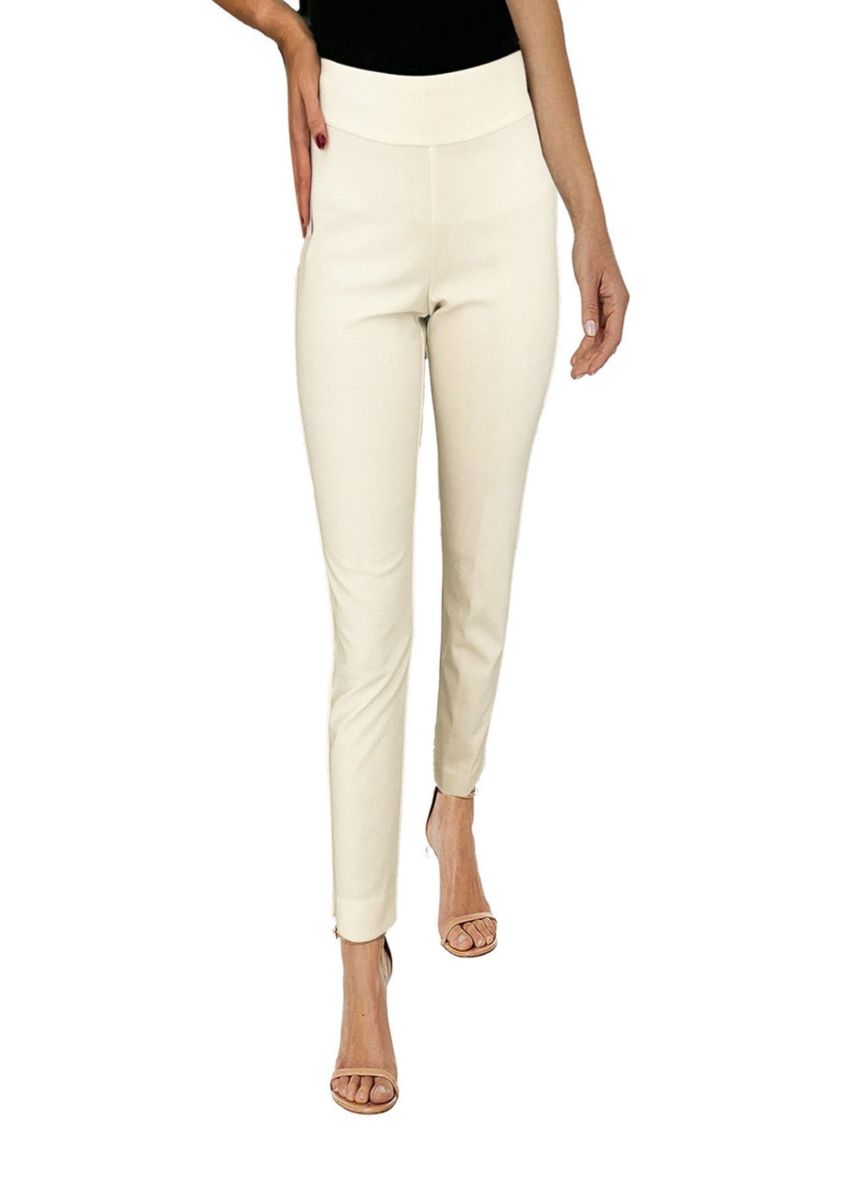 Krazy Larry | Microfiber Ankle Pants