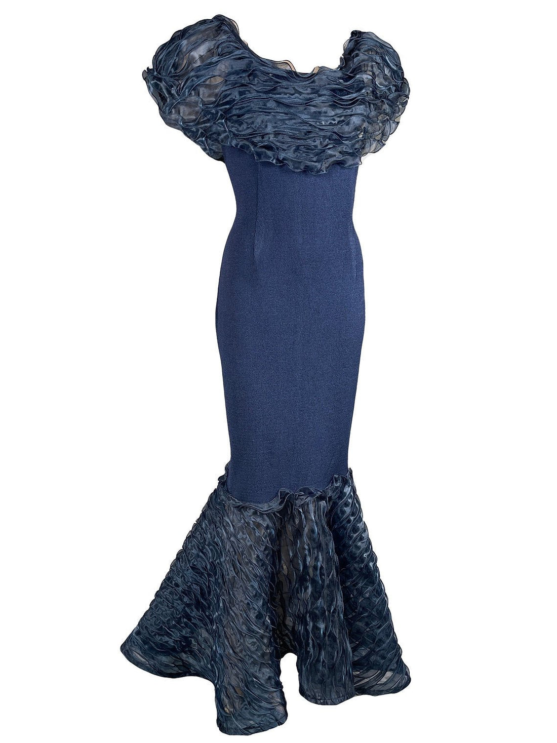 Elana Knits | Elana Knits | Gown with Sheer Detail | Cloister Collection | Dress