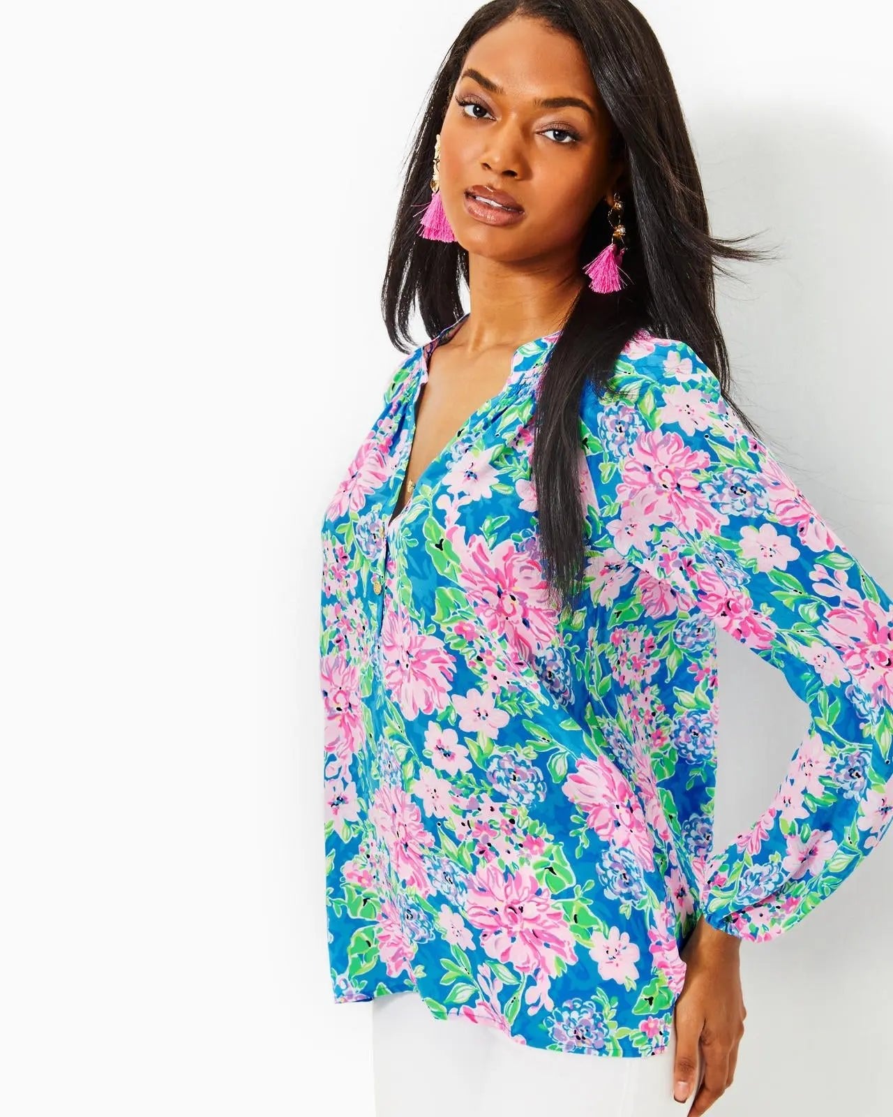 Lilly Pulitzer | Elsa Silk Top | Cloister Collection | LADIES