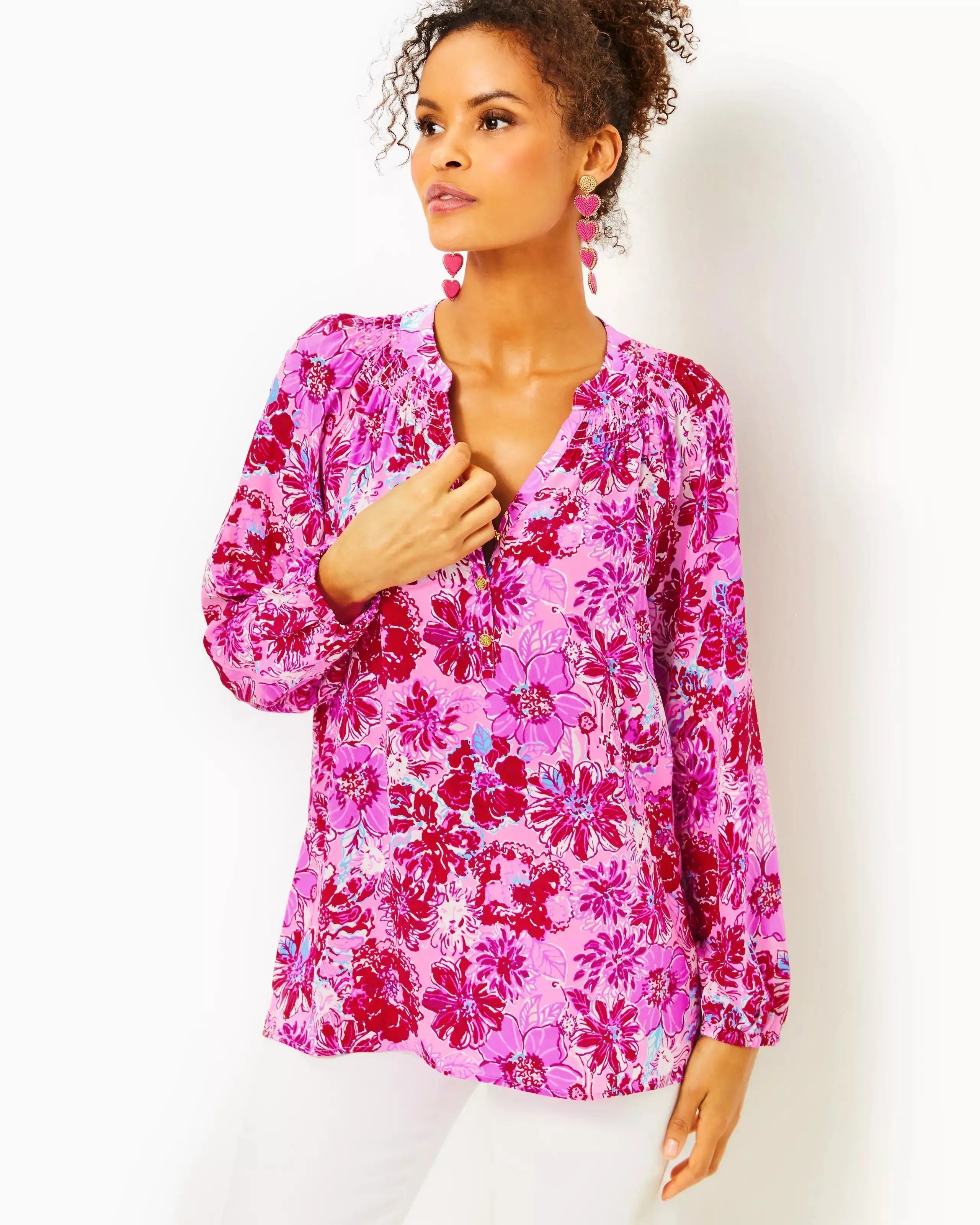 Lilly Pulitzer | Elsa Silk Top | Cloister Collection | LADIES