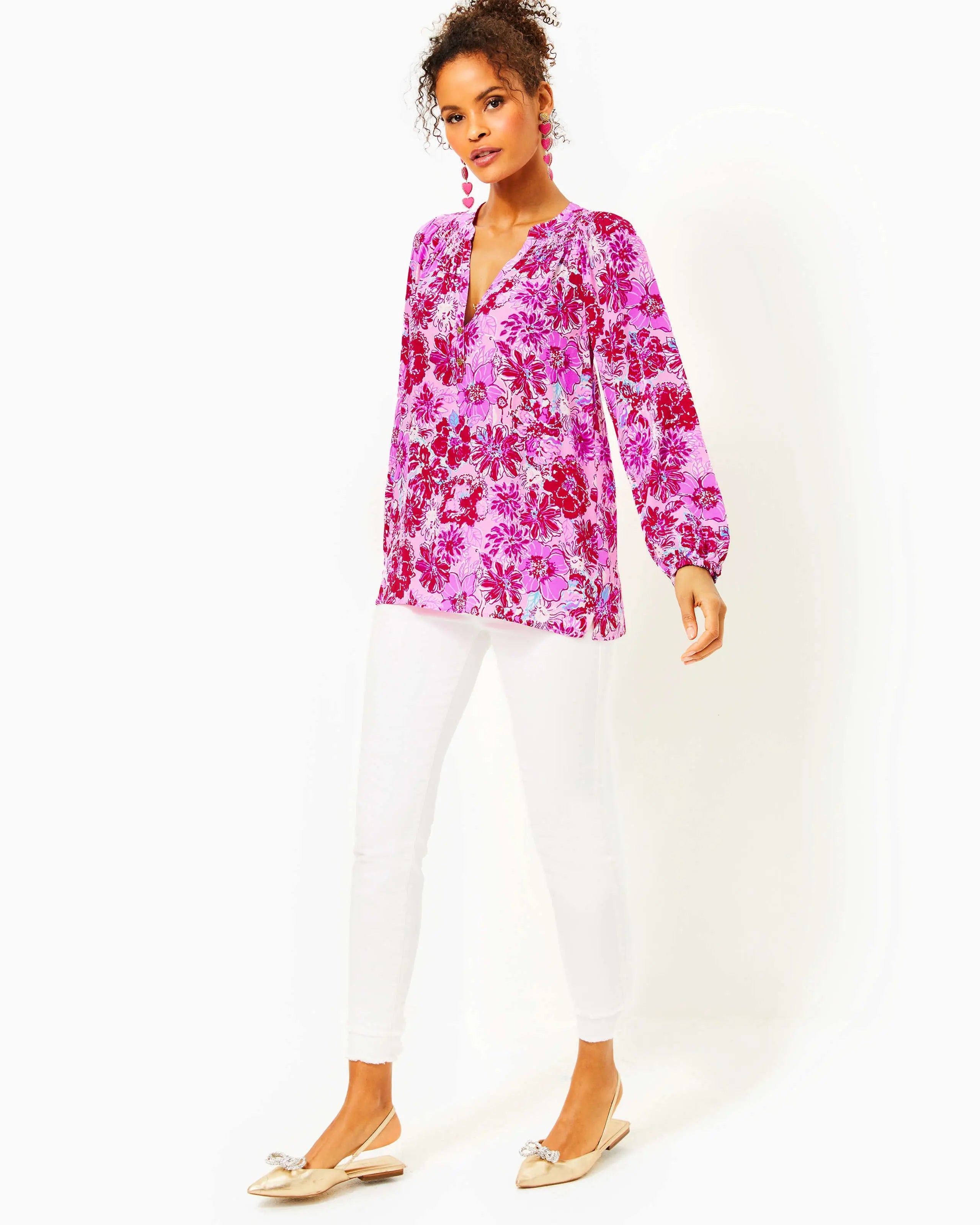 Lilly Pulitzer | Elsa Silk Top | Cloister Collection | LADIES