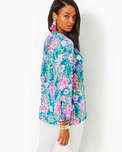 Lilly Pulitzer | Elsa Silk Top | Cloister Collection | LADIES