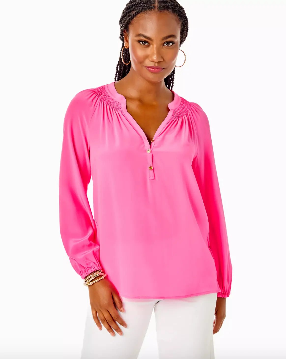 Lilly Pulitzer | Elsa Silk Top | Cloister Collection | LADIES