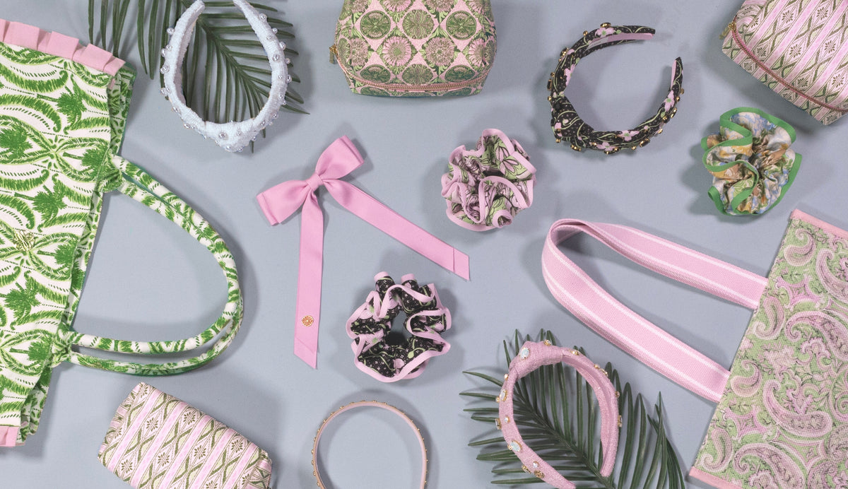Bow Clip, Oleander Pink