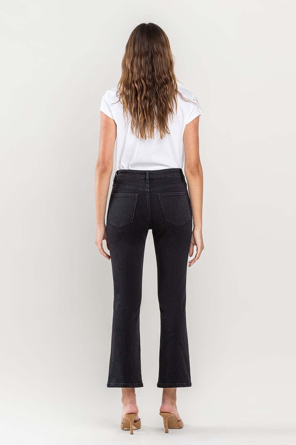 Flying Monkey | Flying Monkey | High Rise Crop Flare | Cloister Collection | JEANS