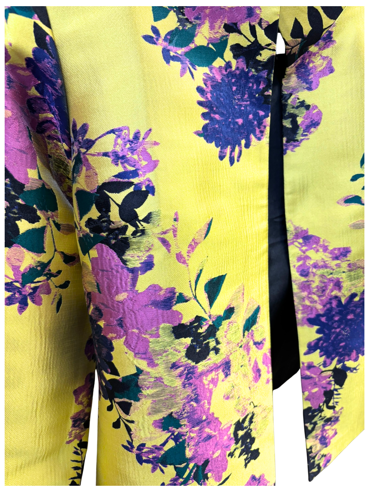 Grace Chuang | Yellow Floral Jacket