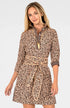 gretchen scott Shirt Tail Cotton Dress - Cougar