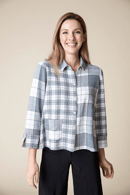 Habitat | Habitat | Girl Gone Plaid Shirt | Cloister Collection | MISSYSPORTSWEAR