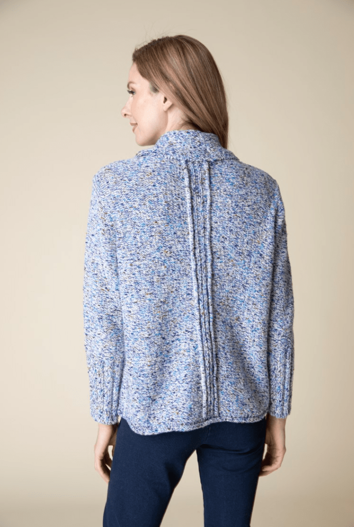 Habitat | Habitat | Space Dyed Speckle Cowl Sweater | Cloister Collection | MISSYSPORTSWEAR