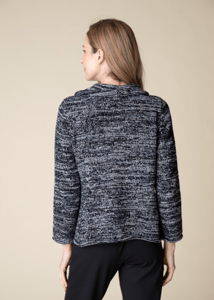 Habitat | Habitat | Tweedy Chenille Button Cowl Pullover | Cloister Collection | MISSYSPORTSWEAR