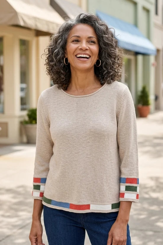 habitat Sand &amp; Sea Pullover - Dove 