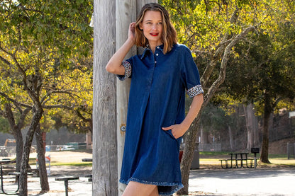 Dizzy Lizzie | Hyannis Dress Denim | Cloister Collection | DRESSES