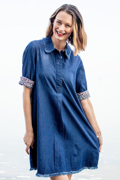 Dizzy Lizzie | Hyannis Dress Denim | Cloister Collection | DRESSES