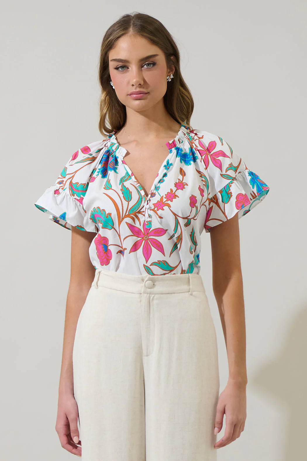 Sugarlips | Izzie Floral Top