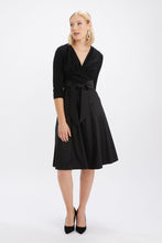 Load image into Gallery viewer, Joseph Ribkoff | Faux Wrap Dress
