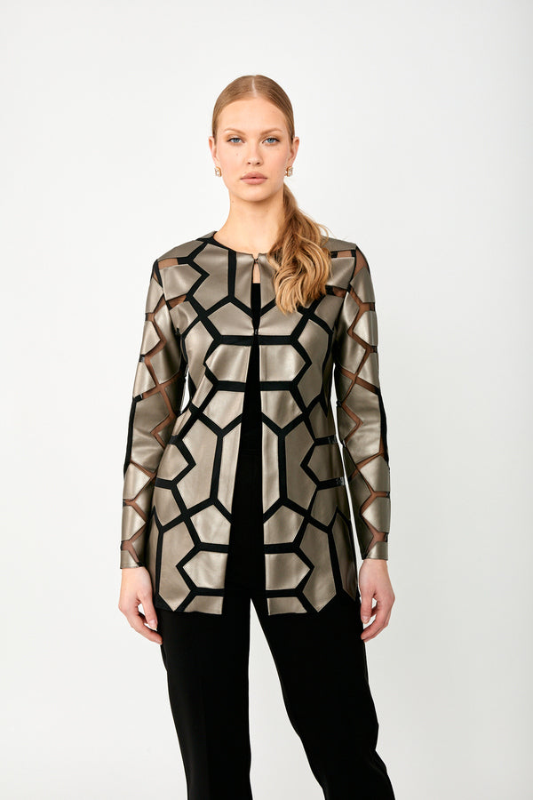 Joseph Ribkoff | Geometric Jacket