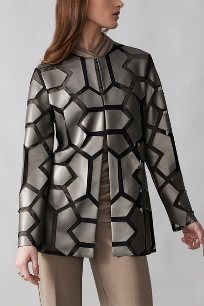 Joseph Ribkoff | Geometric Jacket